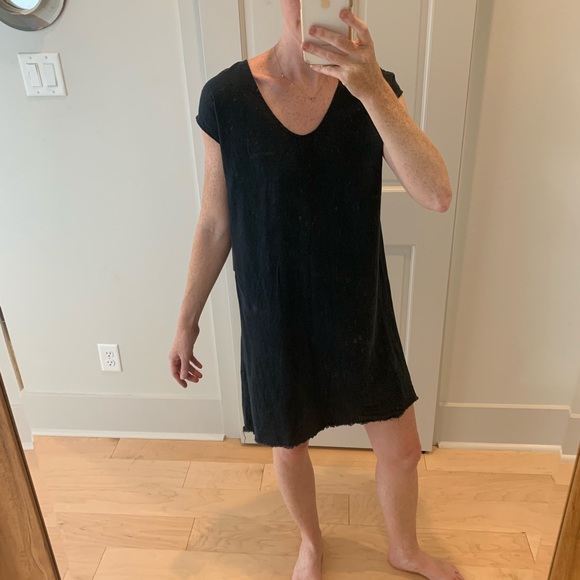 Urban Renewal Navy Shift Dress - Picture 4 of 8